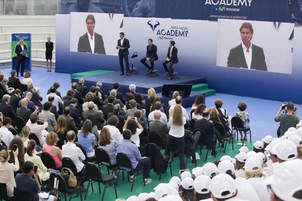 Inauguración de la Academia de Rafa Nadal en Manacor