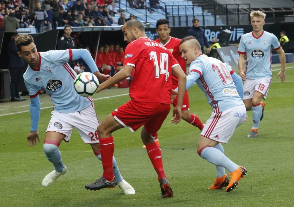 Galería de imágenes con las mejores fotografías de la goleada del Celta al Sevilla (4-0) en Balaídos.