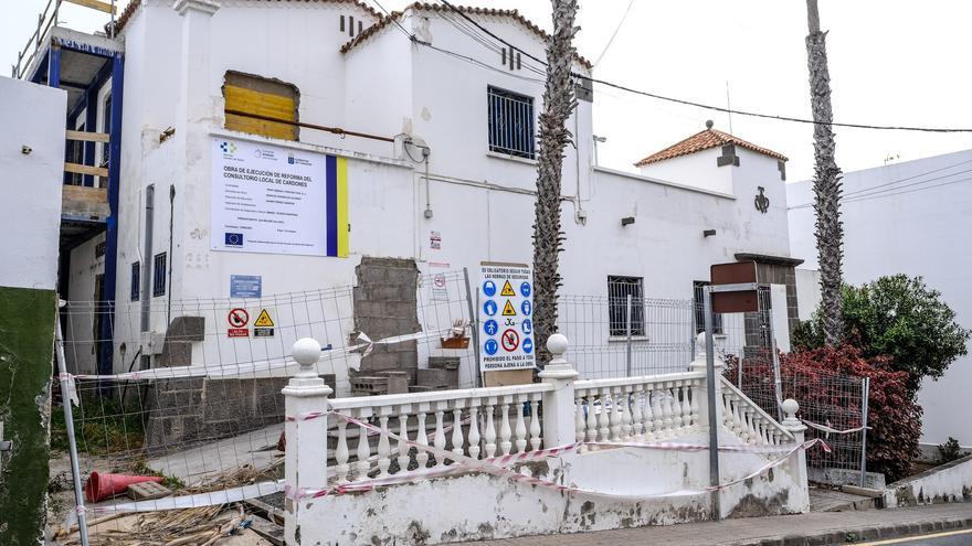 Cardones de Arucas se manifiesta por el parón de las obras del centro de salud