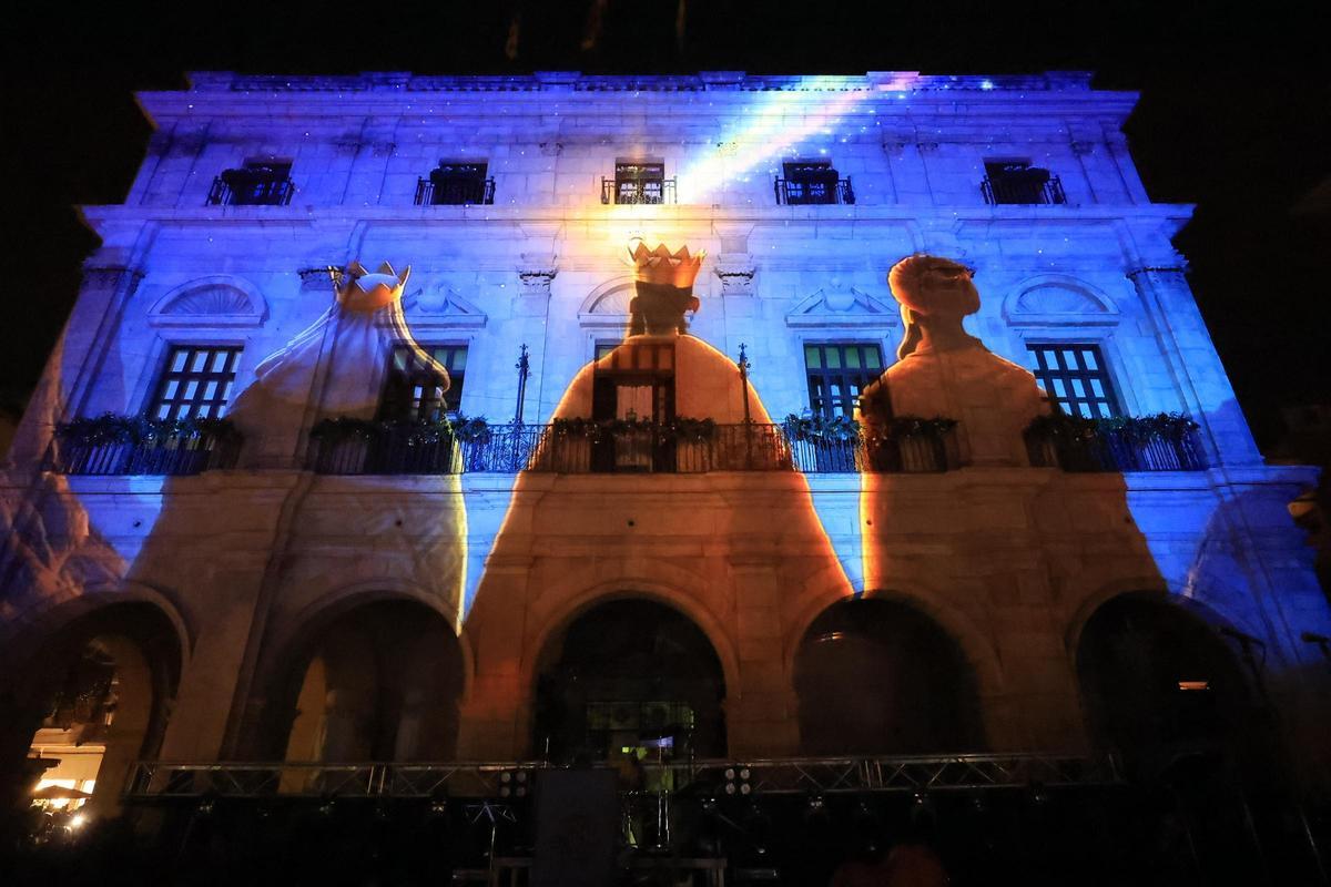 Encendido de las luces de Navidad en Castelló