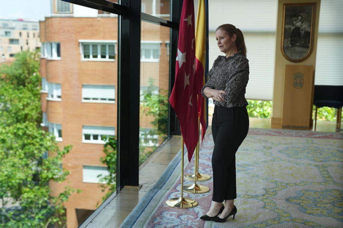 Ana Dávila, consejera de asuntos sociales de la Comunidad de Madrid.