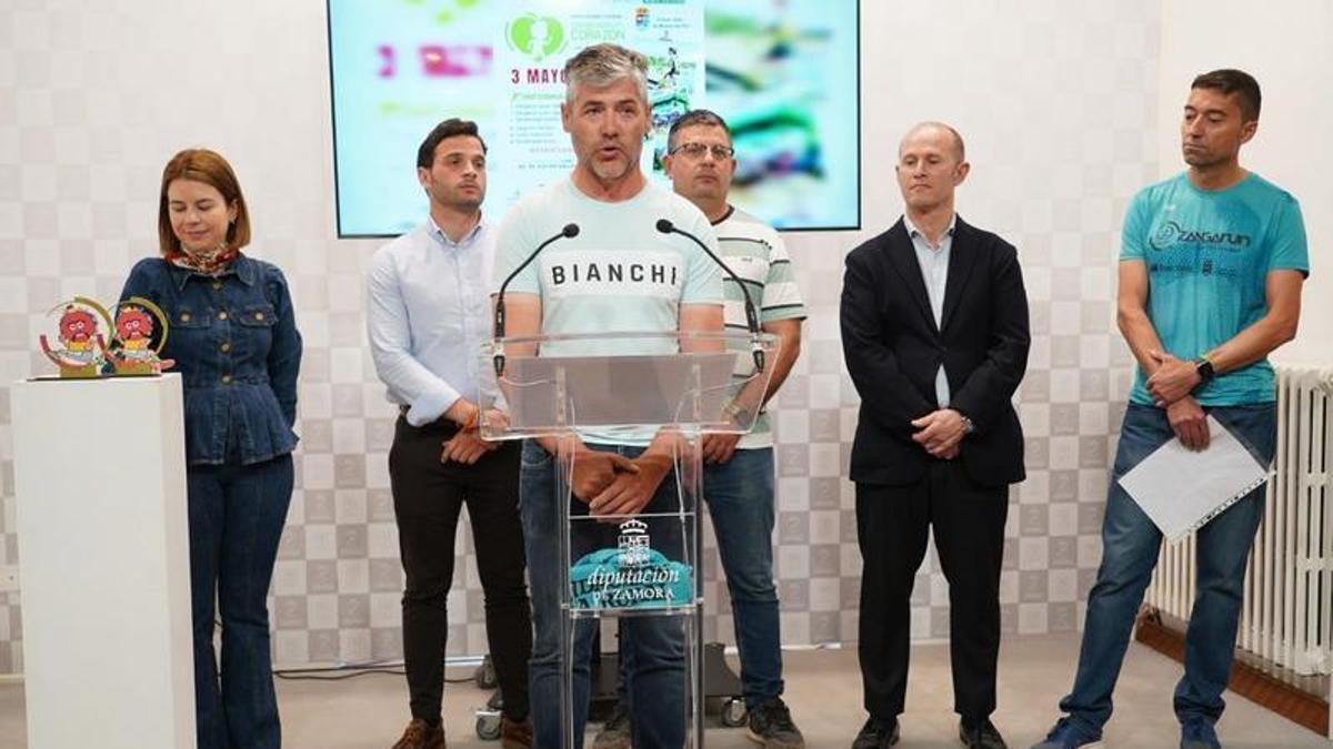 Un momento del acto de presentación celebrado en la Diputación Provincial.