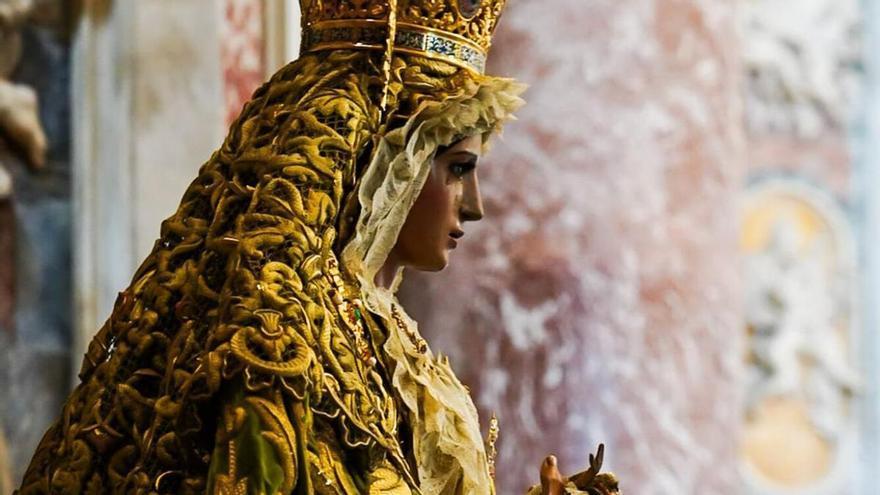 La Virgen de la Esperanza, al culto en la Basílica de San Pedro