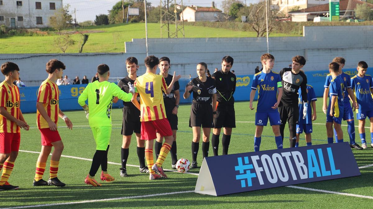 La selección sub-14 de Baleares venció por la mínima al combinado de Asturias