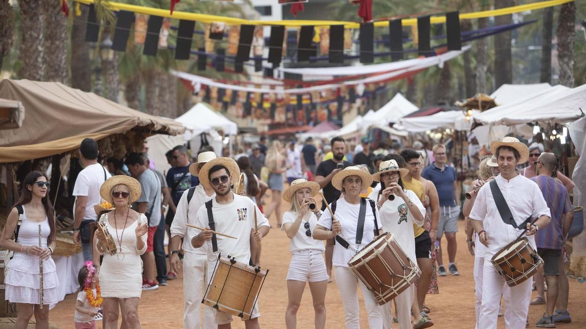 La Fira dels Americanos de Lloret de Mar, en una imatge d'arxiu.