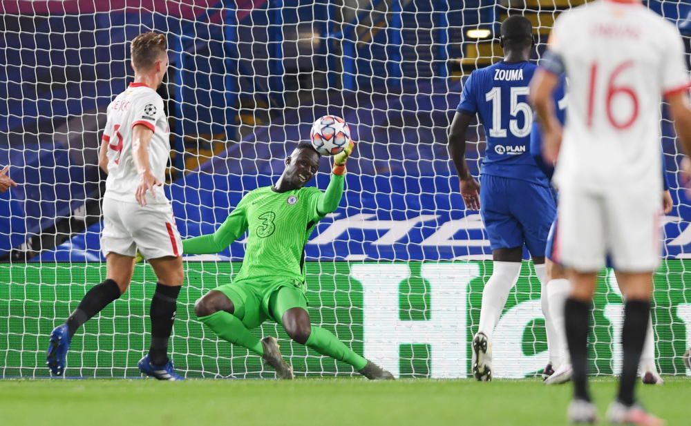 Las imágenes del Chelsea - Sevilla.