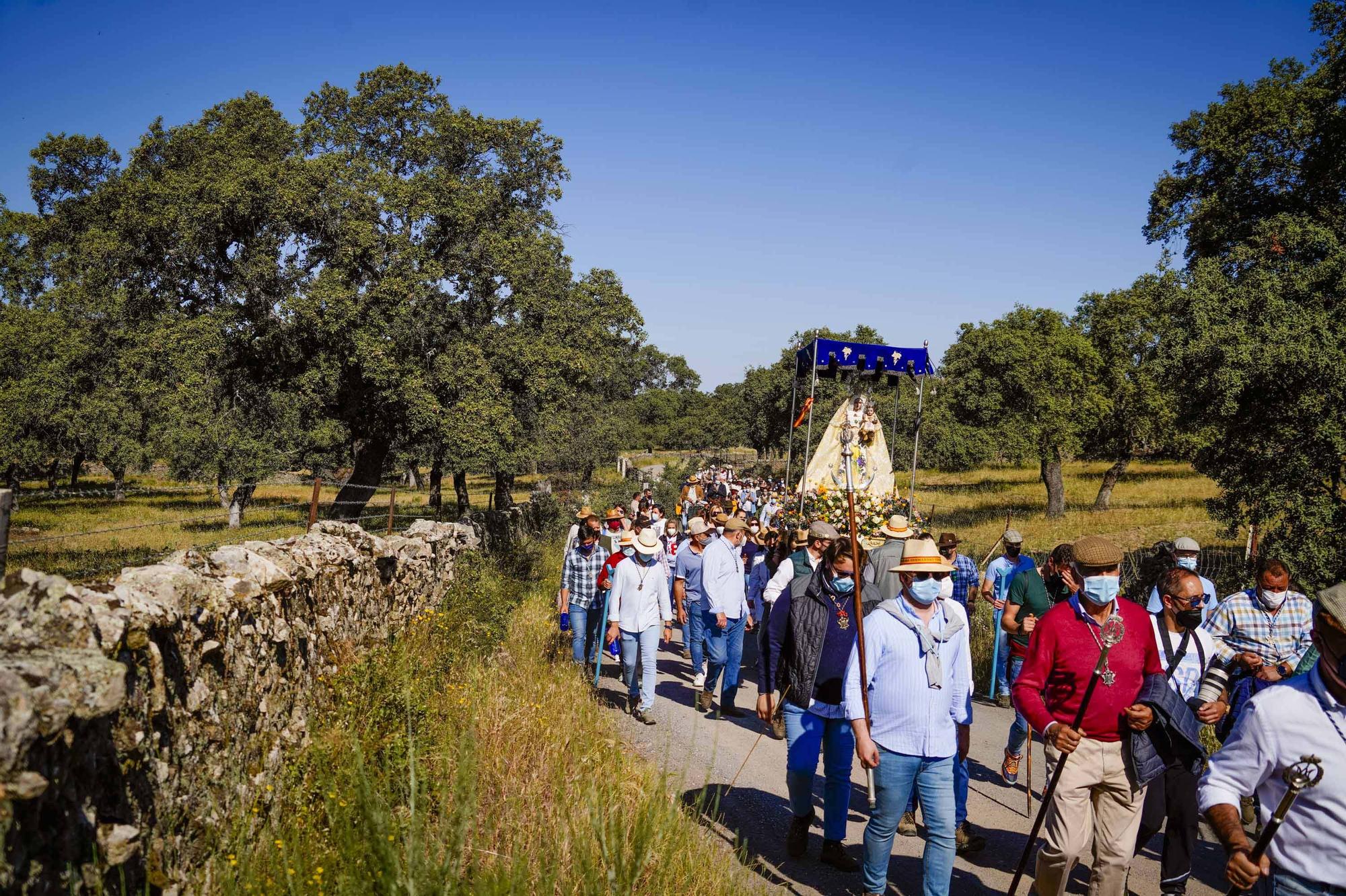 La Virgen de Luna llega a Villanueva de Córdoba