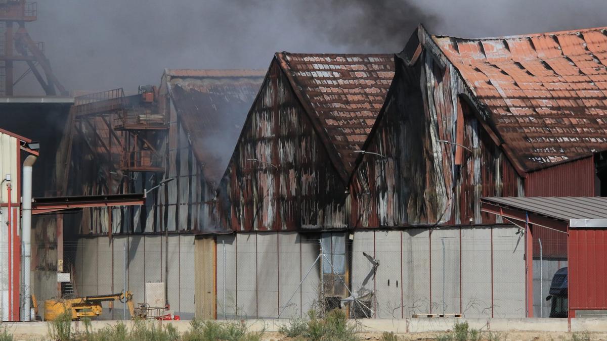 GALERÍA | El día después del incendio en Cobadu