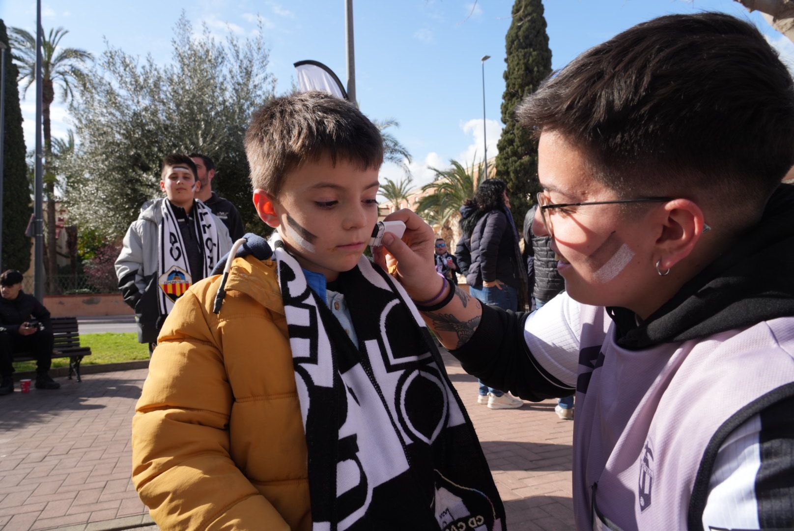 Galería | Ambiente de Carnaval en el Castellón-Burgos