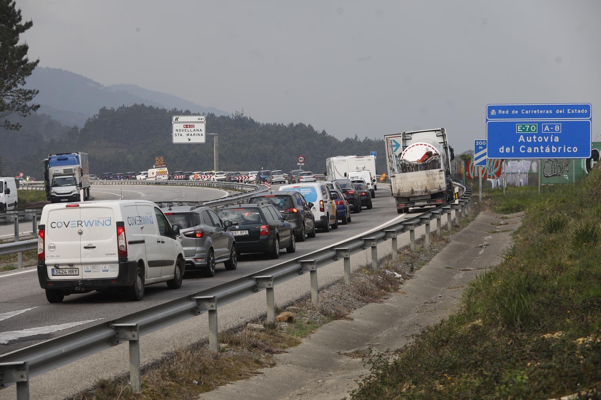 EN IMÁGENES: Gran oleada de incendios en Asturias