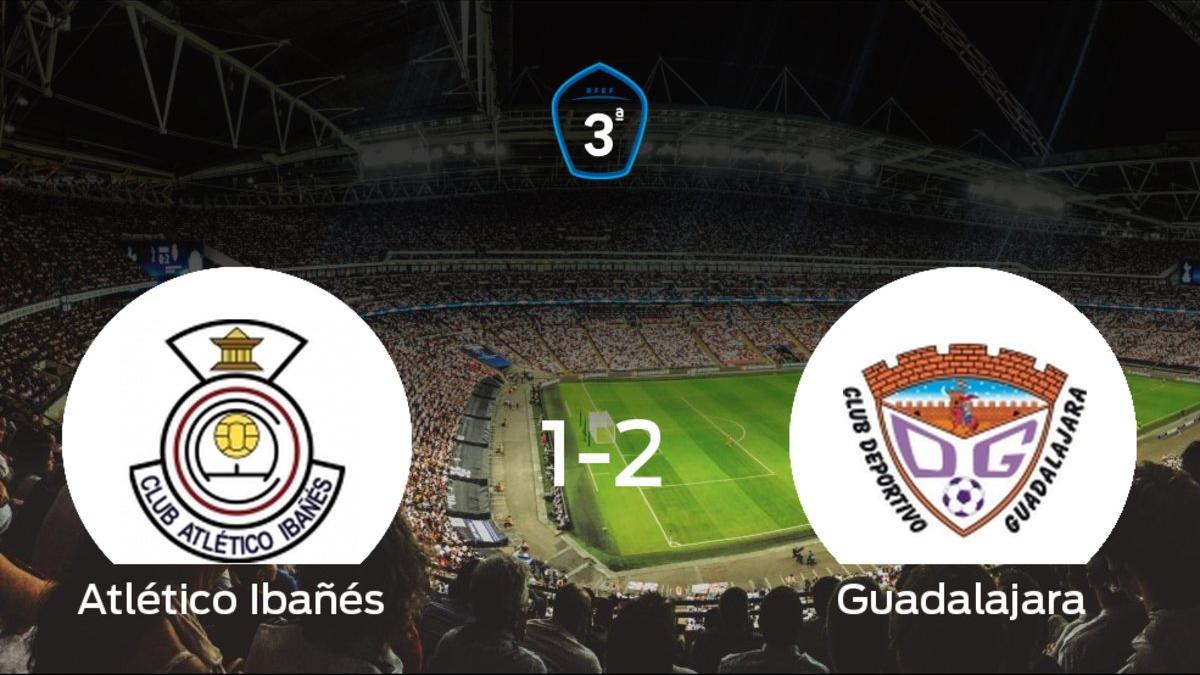 El Atlético Ibañés pierde 1-2 ante el Guadalajara