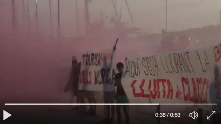Katalanische Separatisten protestieren gegen Tourismus auf Mallorca