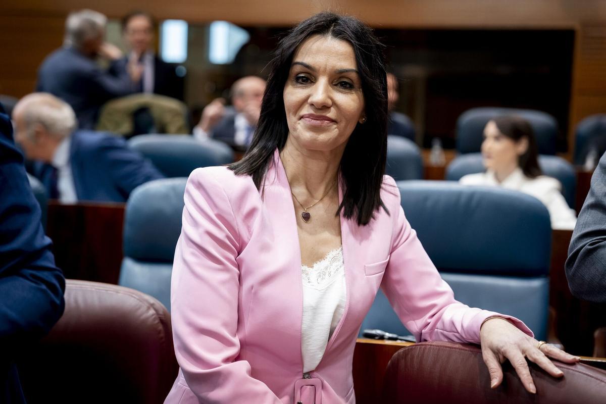 La consejera de Educación, Ciencia y Universidades de la Comunidad de Madrid, Mercedes Zarzalejo.