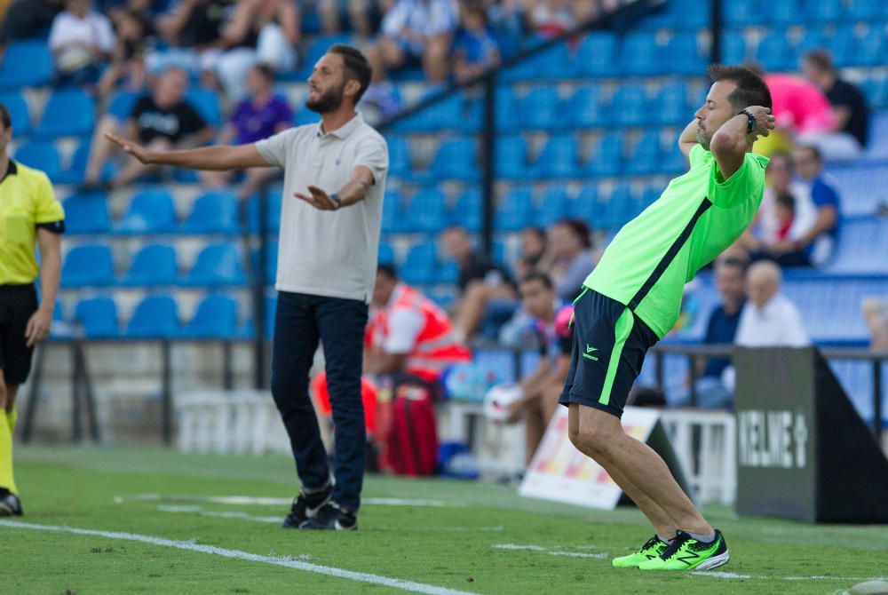 La derrota del Hércules ante el Teruel en imágenes