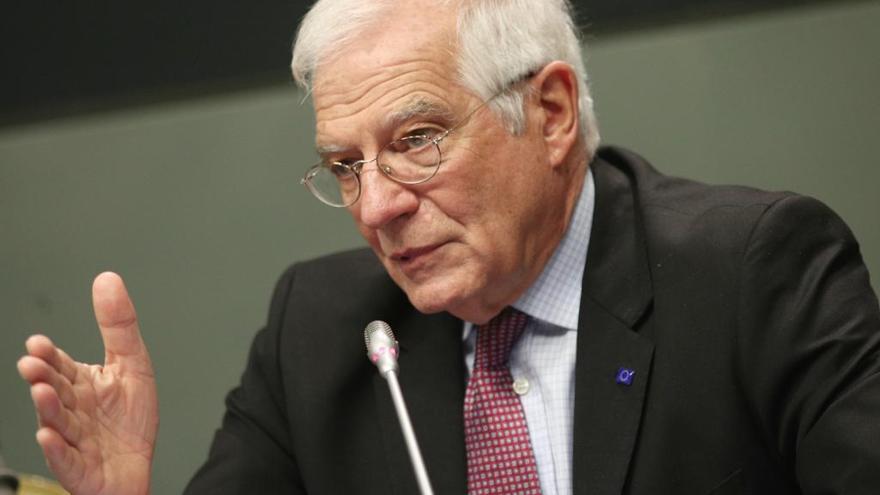 El hasta ahora ministro de Exteriores en funciones Josep Borrell.