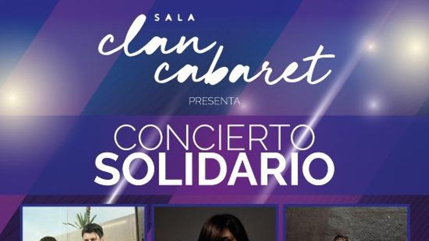 Cartel del concierto de mañana en Clan Cabaret