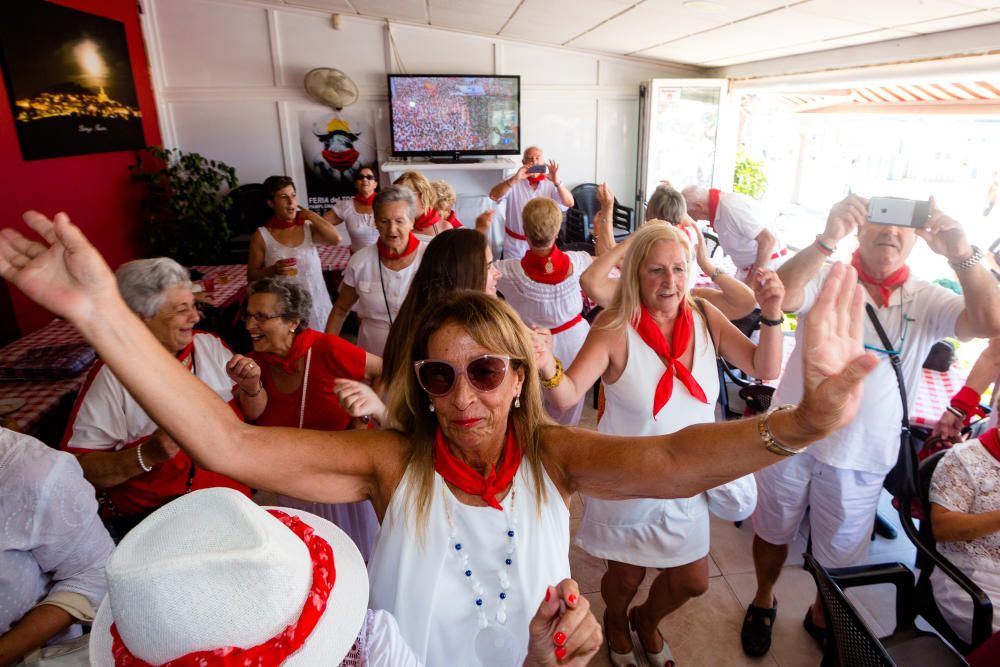 El "Chupinazo" también se lanza en Benidorm