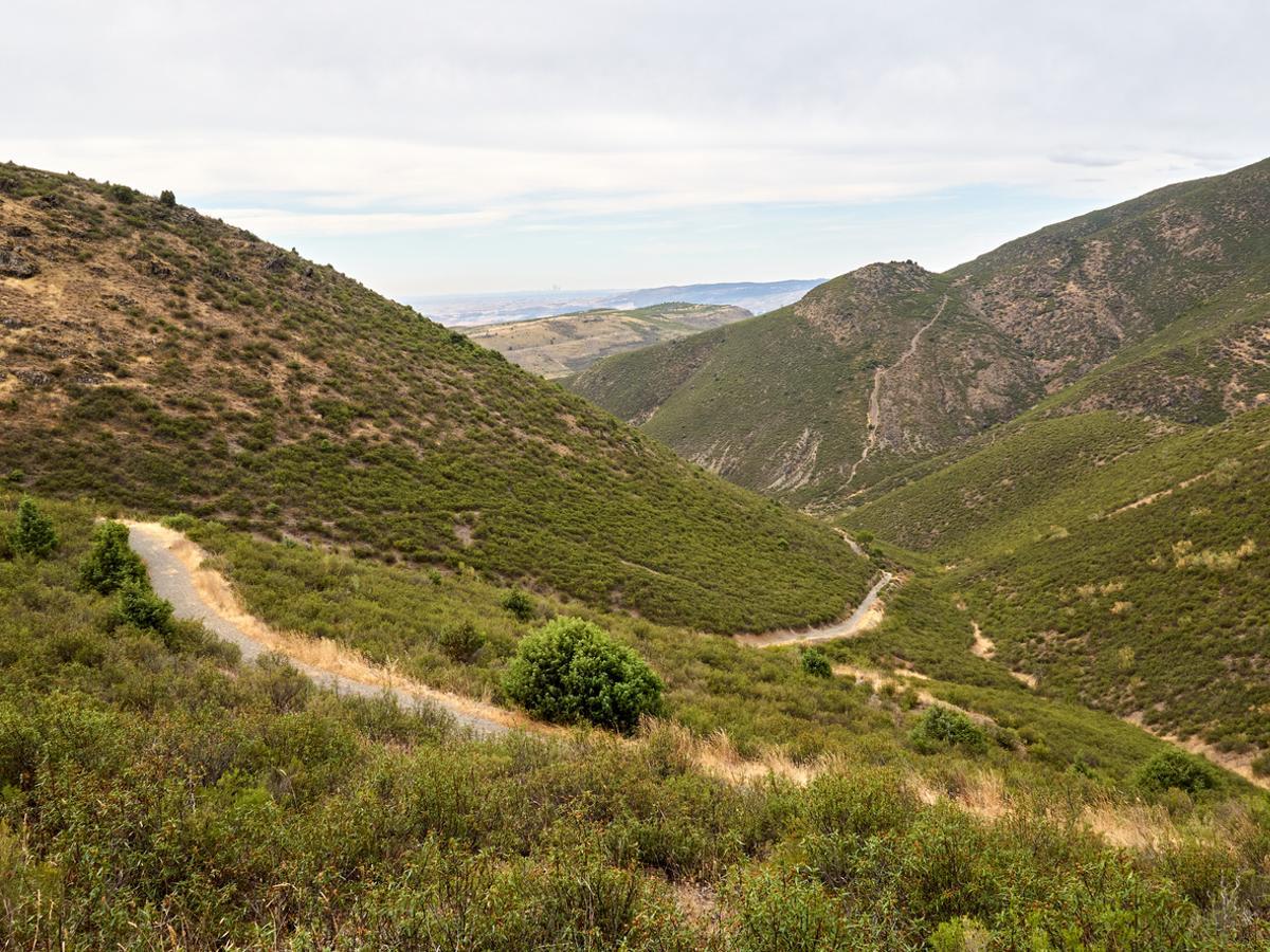 Ruta en la montaña en Patones de Arriba, Madrid