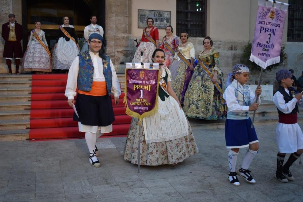 Entrega de premios en Paterna