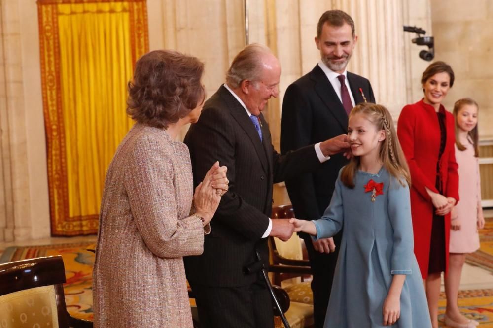 La Princesa Leonor recibe el Toisón de Oro