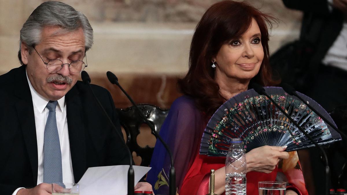 Argentina albaerto fernandez cristina fernandez de kirchner