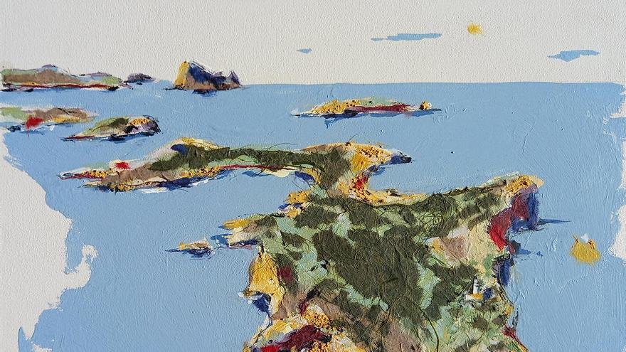 Detalle de una de las obras