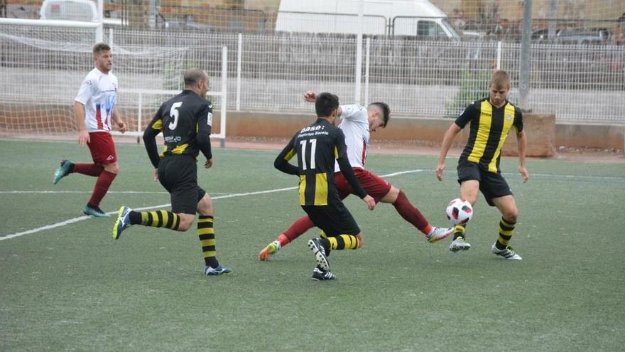 Imagen del Paterna-Eldense de la pasada Liga.