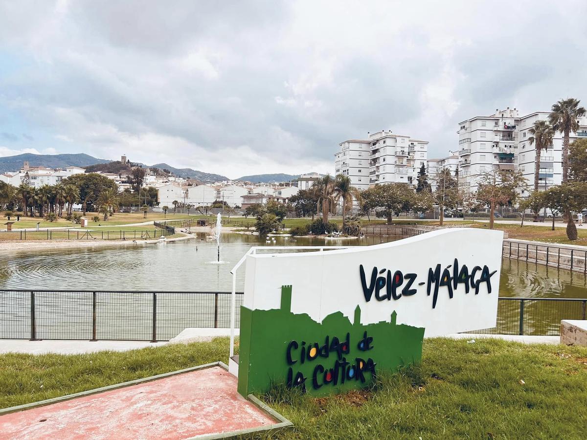 El parque María Zambrano es el más importante de la ciudad de Vélez-Málaga