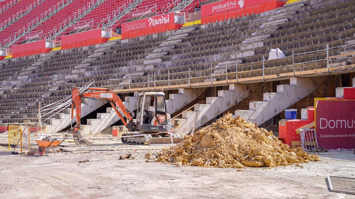 Real Mallorca: así evolucionan las obras de Son Moix