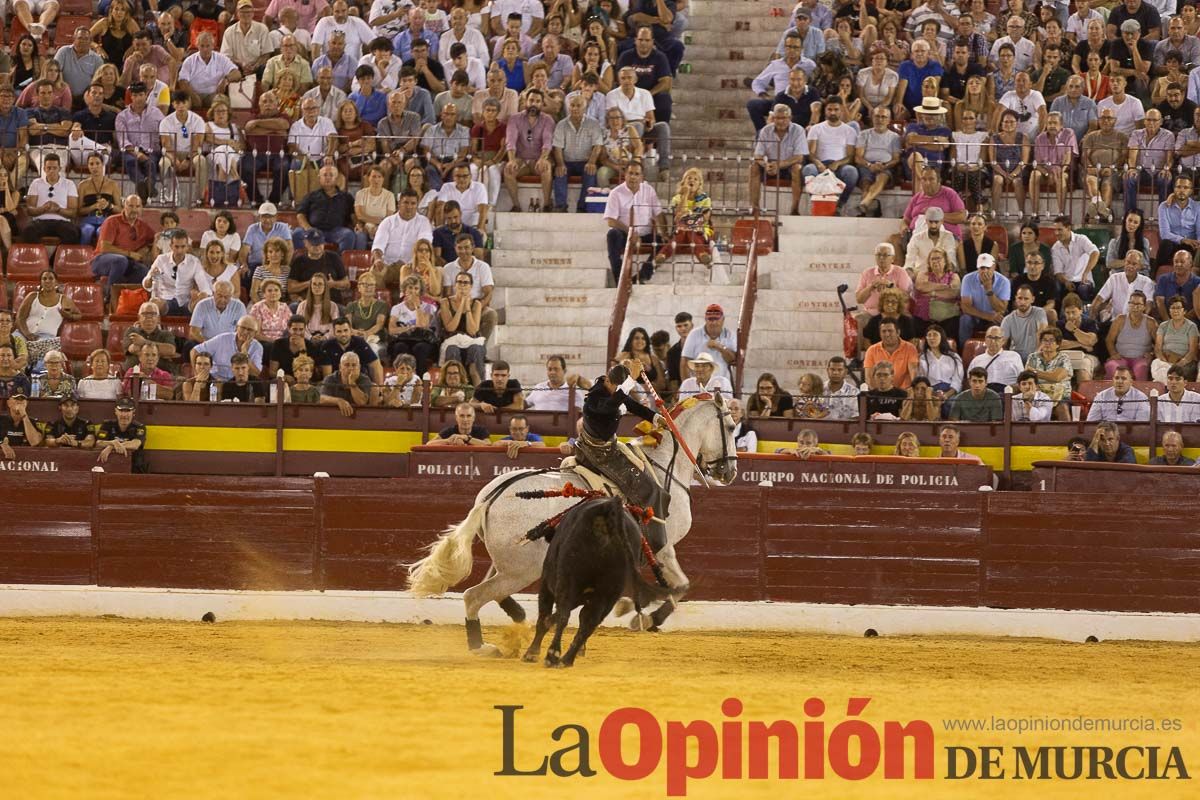 Corrida de Rejones en la Feria Taurina de Murcia (Andy Cartagena, Diego Ventura, Lea Vicens)