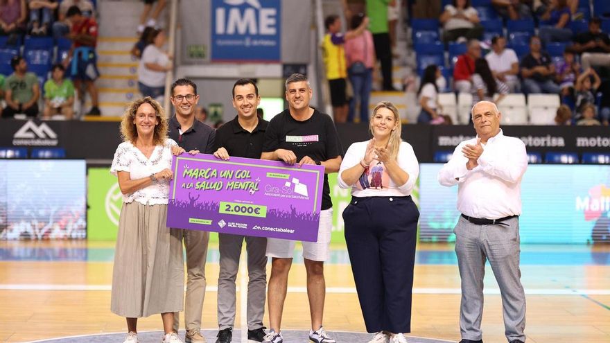 ConectaBalear y el Illes Balears Palma Futsal marcan un gol por la salud mental