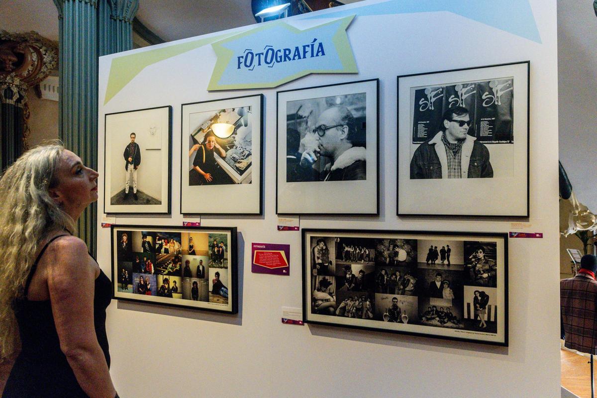 Fotografías expuestas en la muestra.