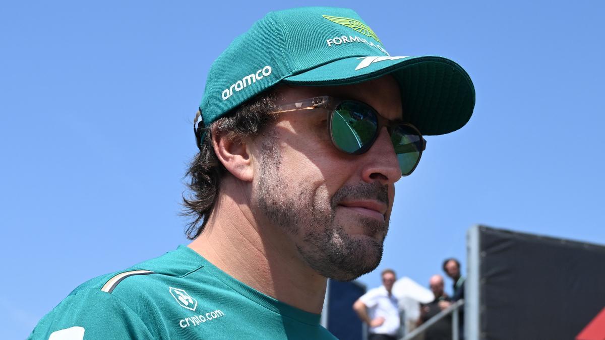 Fernando Alonso, durante el GP de Austria