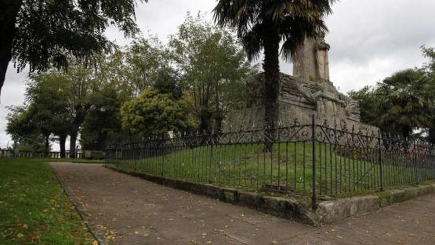 La antigua torre-fortaleza estaba levantada en las inmediaciones del actual parque de Loriga.  // Bernabé/Gutier