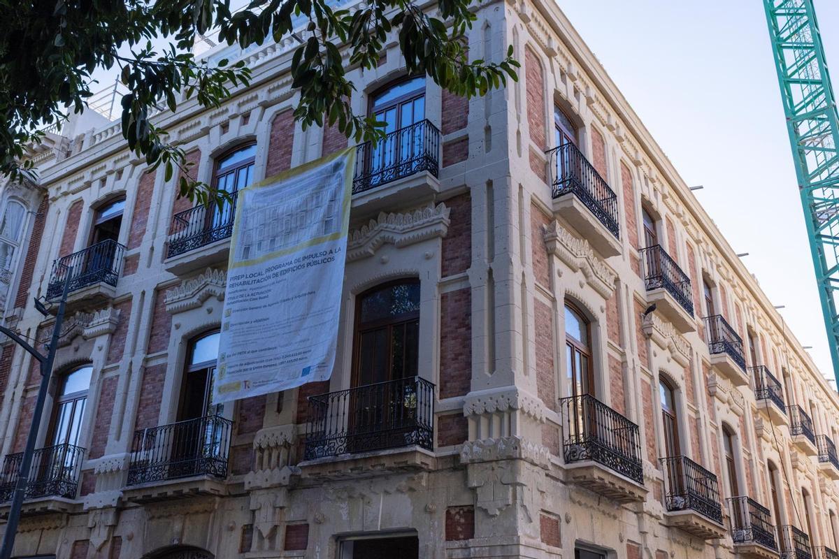 La Casa Ruano está siendo objeto de una reforma integral que avanza a buen ritmo