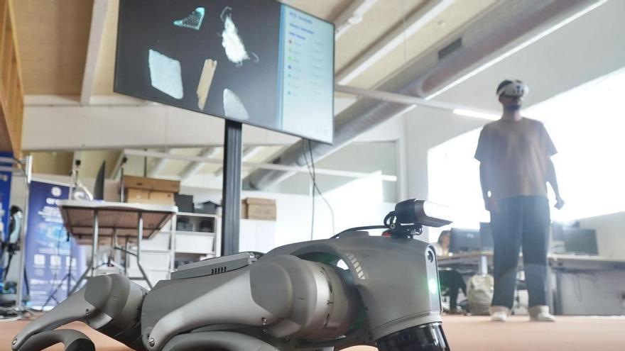 El Instituto Tecnológico de Galicia presume de sus nuevos robots en A Coruña