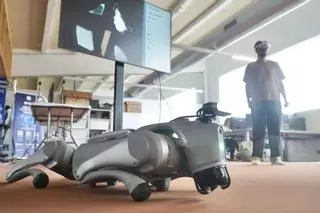 El Instituto Tecnológico de Galicia presume de sus nuevos robots en A Coruña
