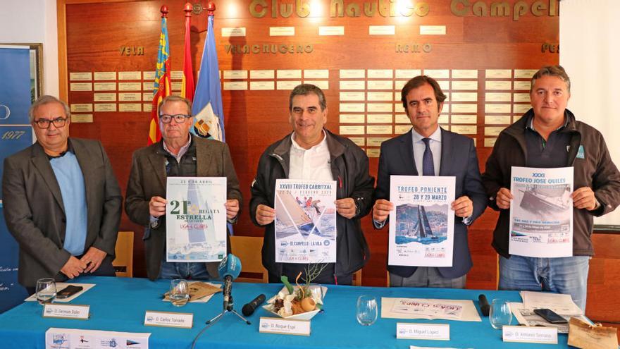 Imagen de la presentación Liga 4 Clubs de Vela Crucero.