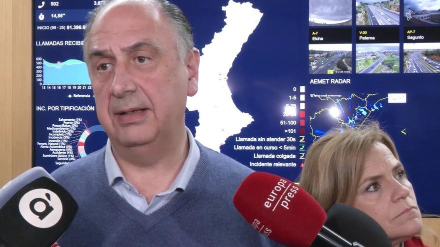 Emergencias pide precaución por las lluvias y advierte de algunos desbordamientos en Alicante