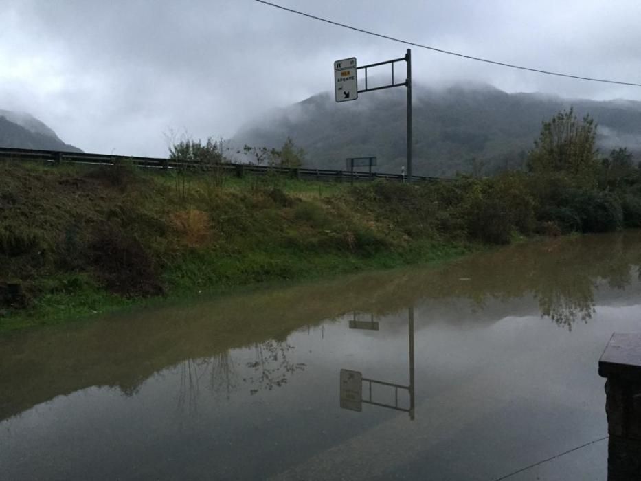 Las imágenes del temporal en Asturias