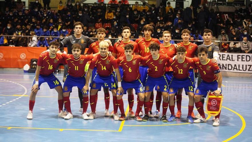 Las imágenes del España-Portugal de Futbol Sala Sub-19 en Pozoblanco