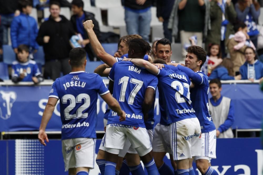 El partido del Oviedo, en imágenes