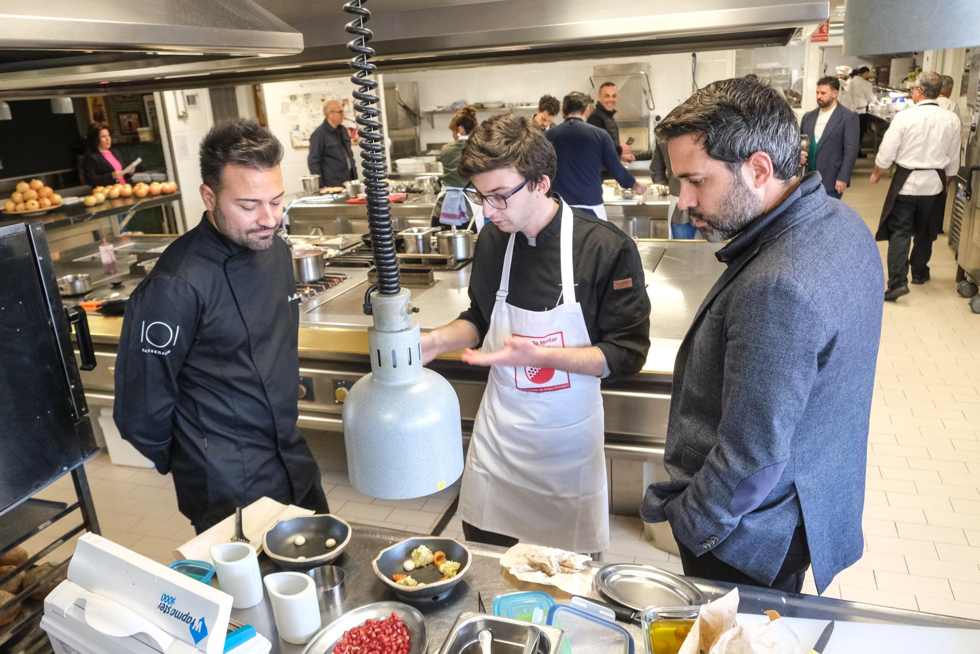 Así ha sido el concurso de cocina creativa con granada mollar de Elche