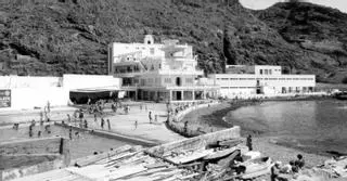 Añoranzas del balneario de Santa Cruz de Tenerife