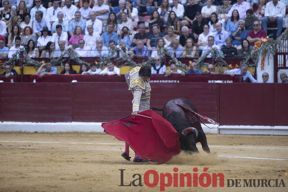 Cuarta corrida en la Feria Taurina de Murcia (Castella, Manzanares y Ureña)