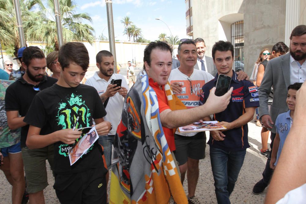 Pedrosa visita Cartagena