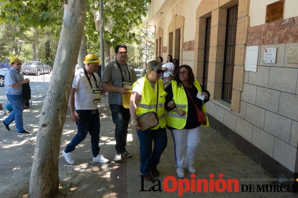 Celebración del Día de la ONCE en Caravaca