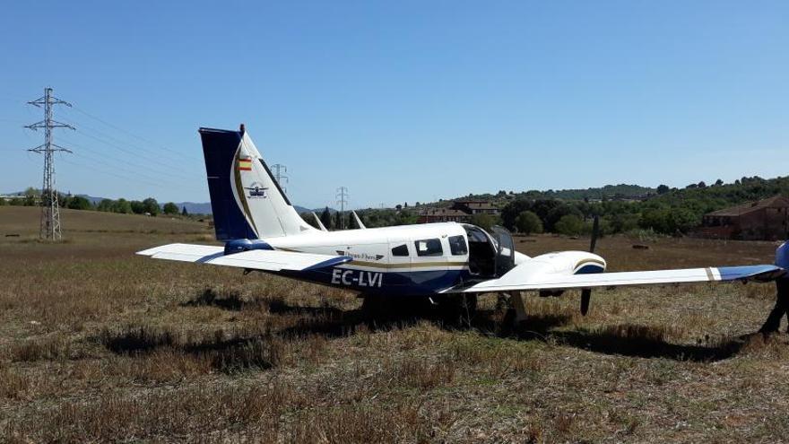 Imatge de l&#039;avioneta.