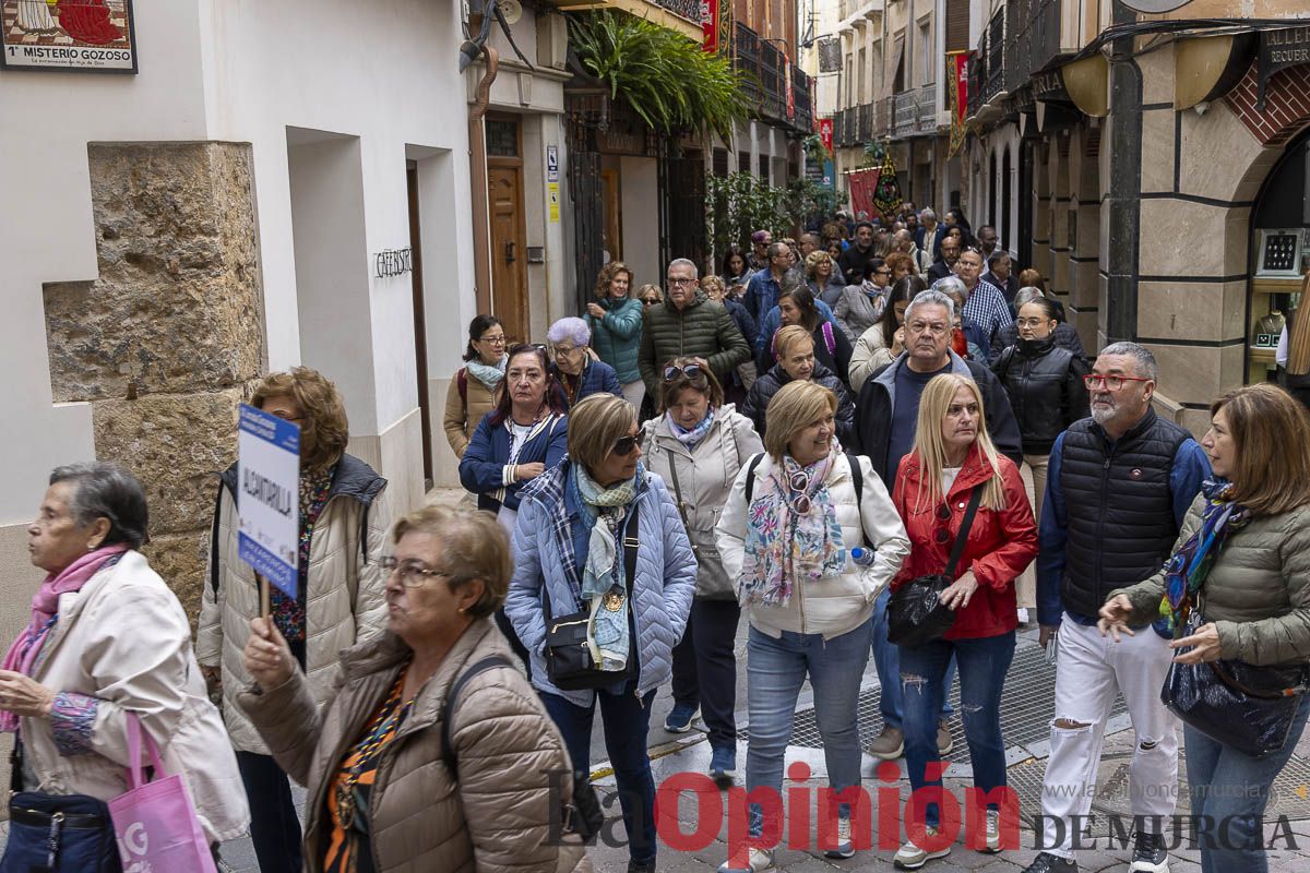 Cofradías y Hermandades de Semana Santa Peregrinan a Caravaca