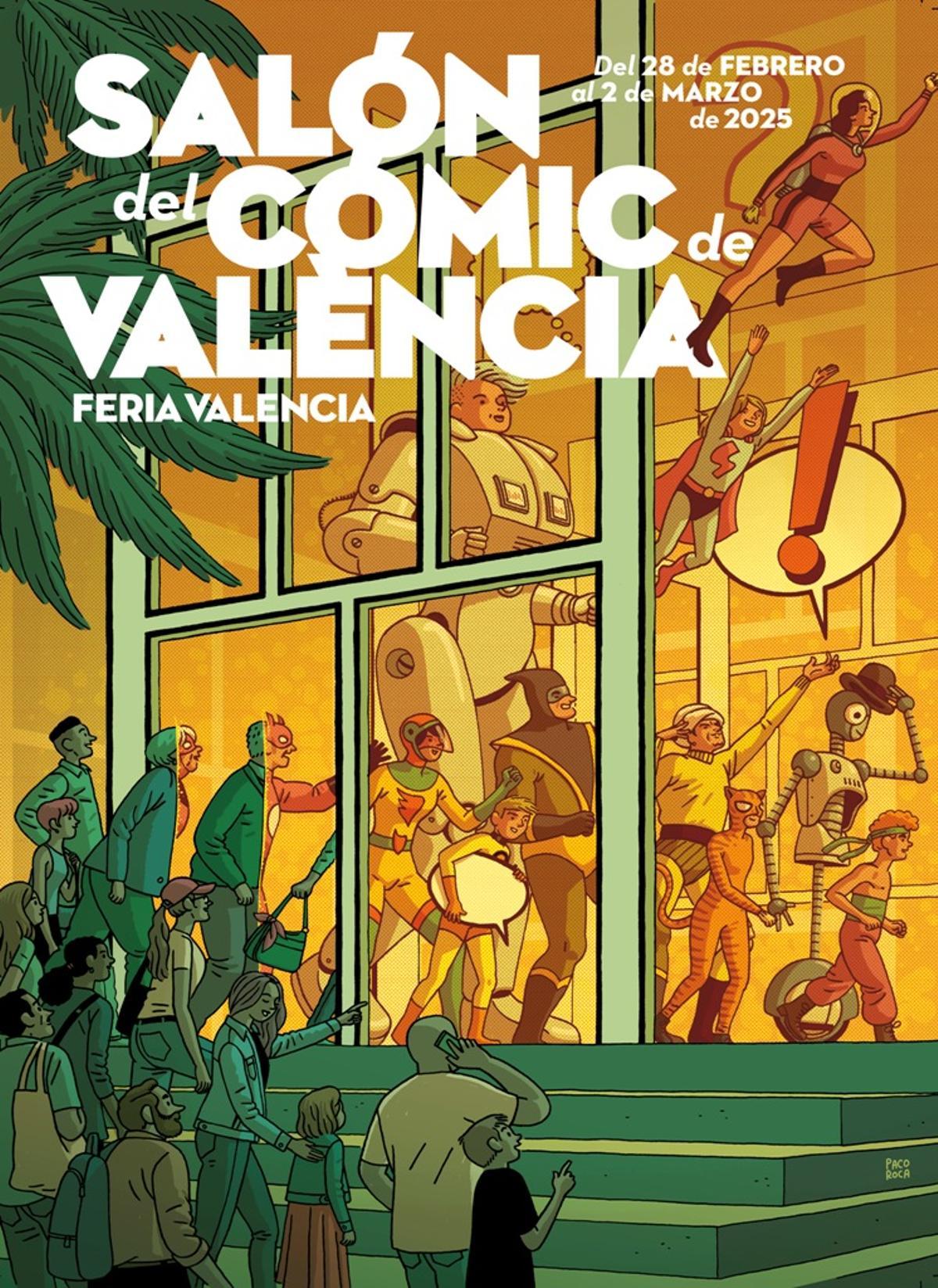 El cartel de Paco Roca.